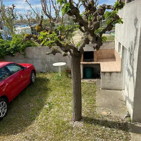 Appt avec parking, clim, wifi à 50 m de la plage Palavas-les-Flots Extérieur photo